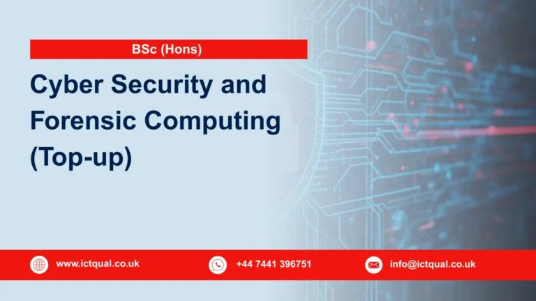 BSc (Hons) Cyber Security and Forensic Computing (Top-up)