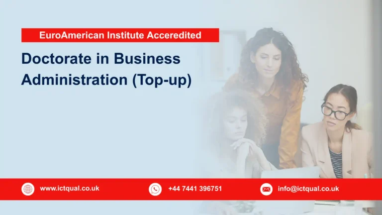 Doctorate in Business Administration (Top-up)