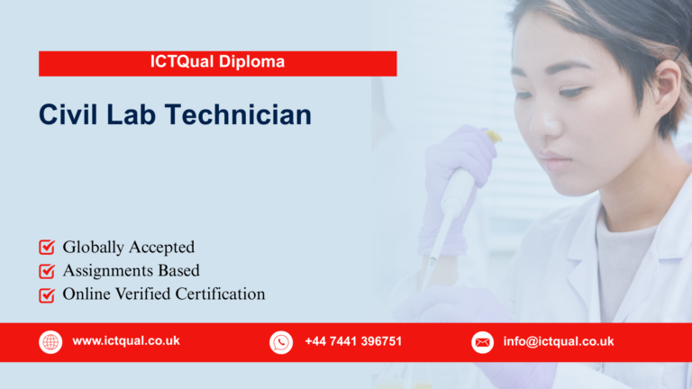 ICTQual Diploma in Civil Lab Technician
