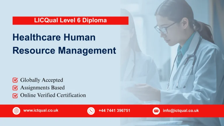 LICQual Level 6 Diploma in Healthcare Financial Management