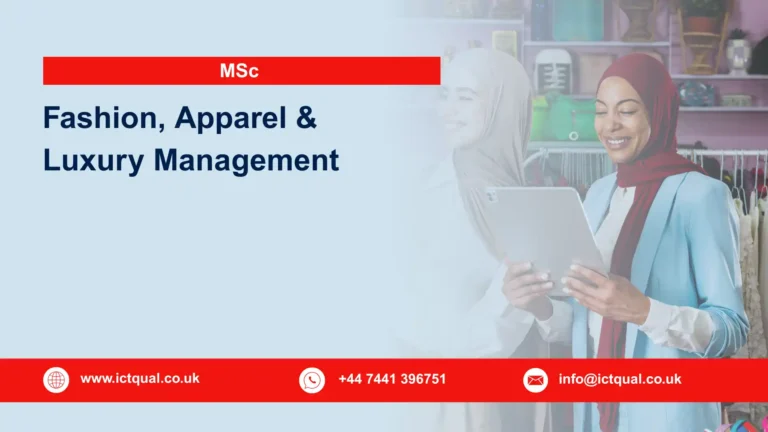 MSc Fashion, Apparel & Luxury Management