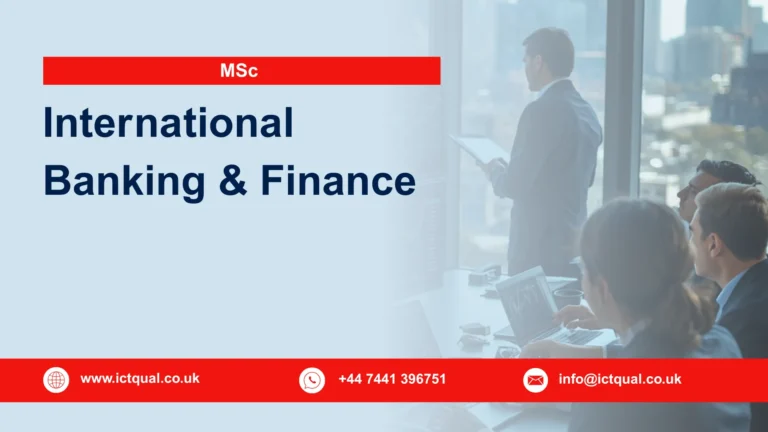 MSc International Banking & Finance