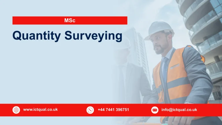 MSc Quantity Surveying