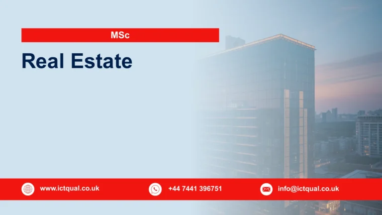 MSc Real Estate