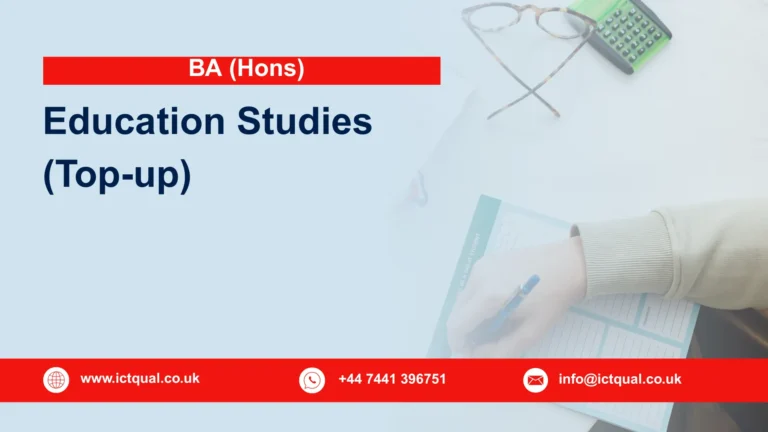 BA (Hons) Education Studies (Top-up)