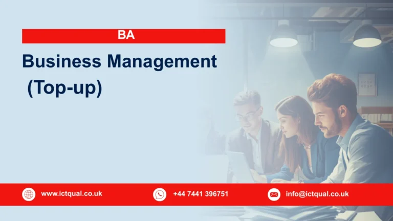 BA Management (Top-up)