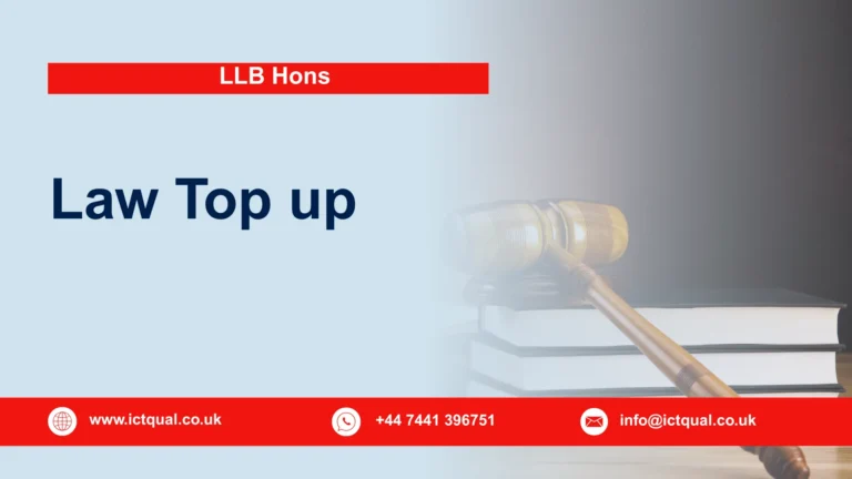 LLB Hons Law Top up