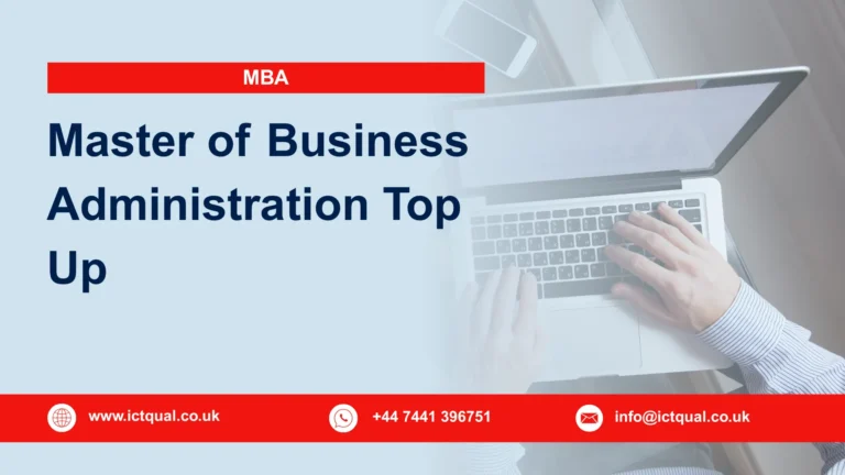 MBA (Top Up)