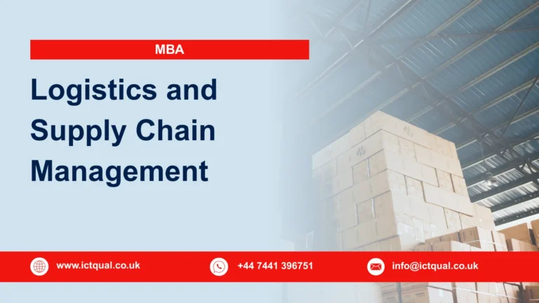MBA in Logistics and Supply Chain Management