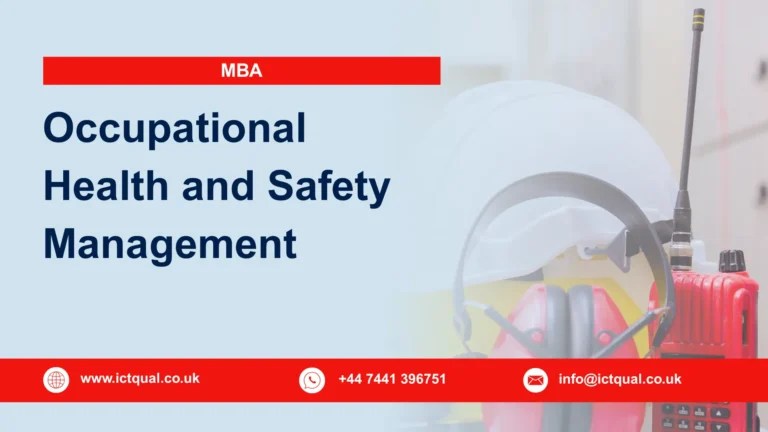MBA in Occupational Health and Safety Management