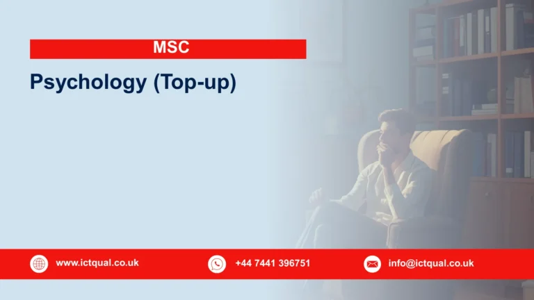 MSC Psychology (Top-up)