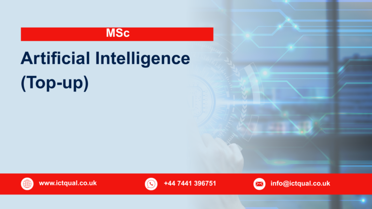 MSc Artificial Intelligence (Top-up)