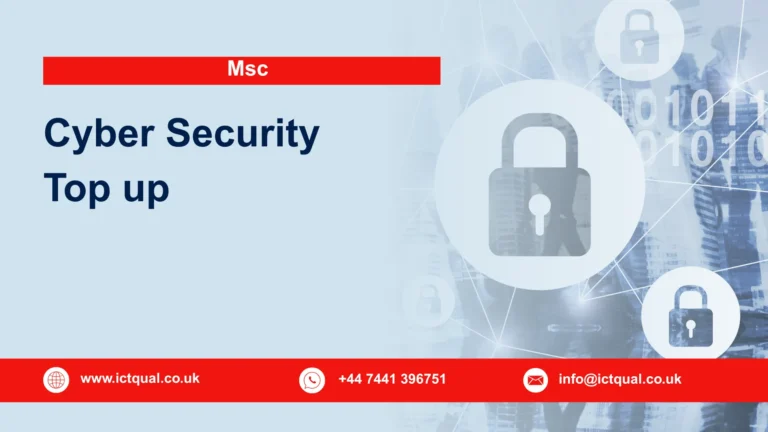 Msc Cyber Security Top up 5 Msc Cyber Security Top up