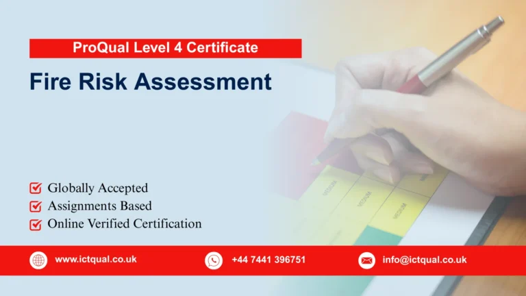 ProQual Level 4 Certificate in Fire Risk Assessment