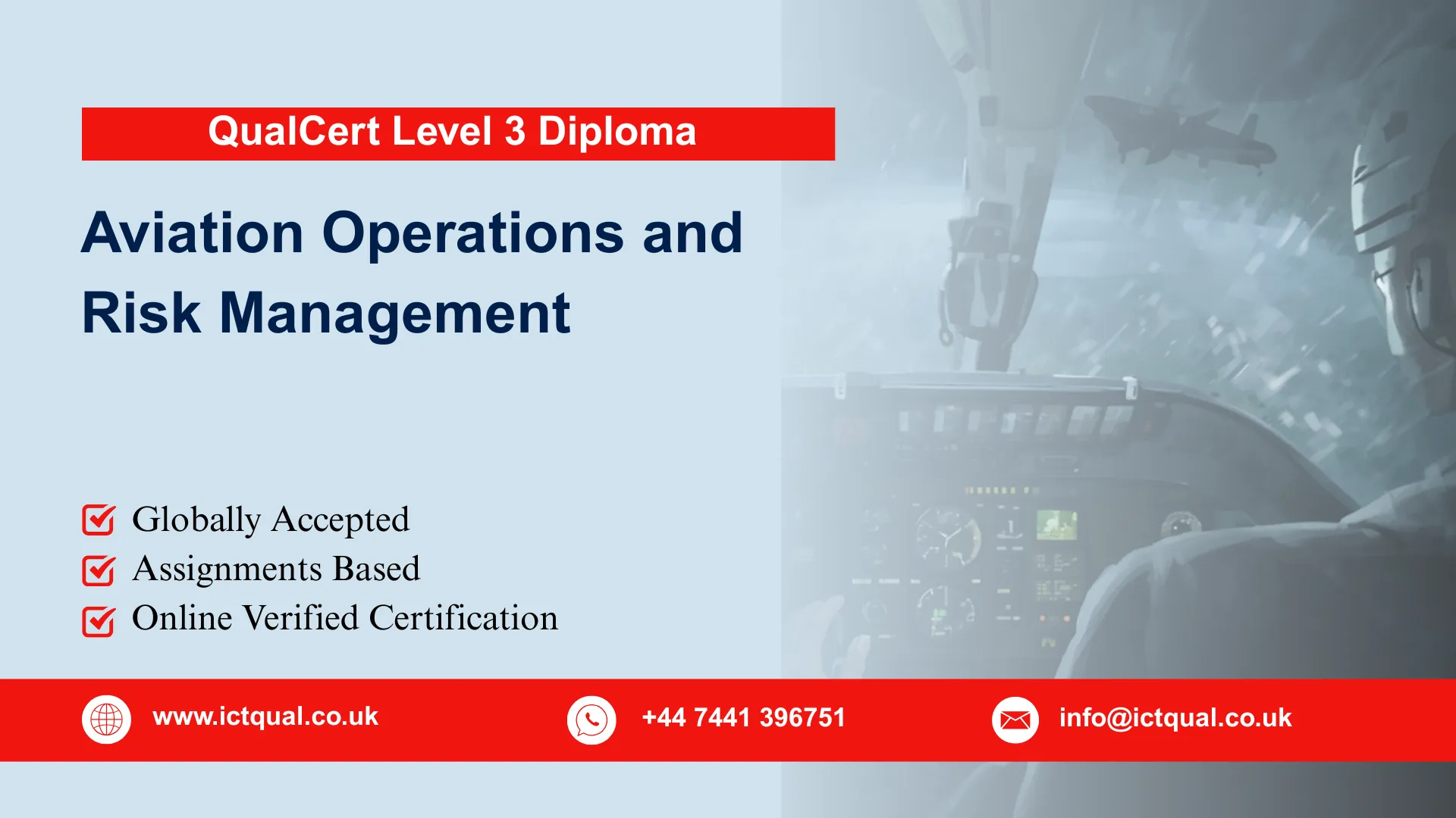 QualCert Level 3 Diploma in Aviation Operations and Risk Management