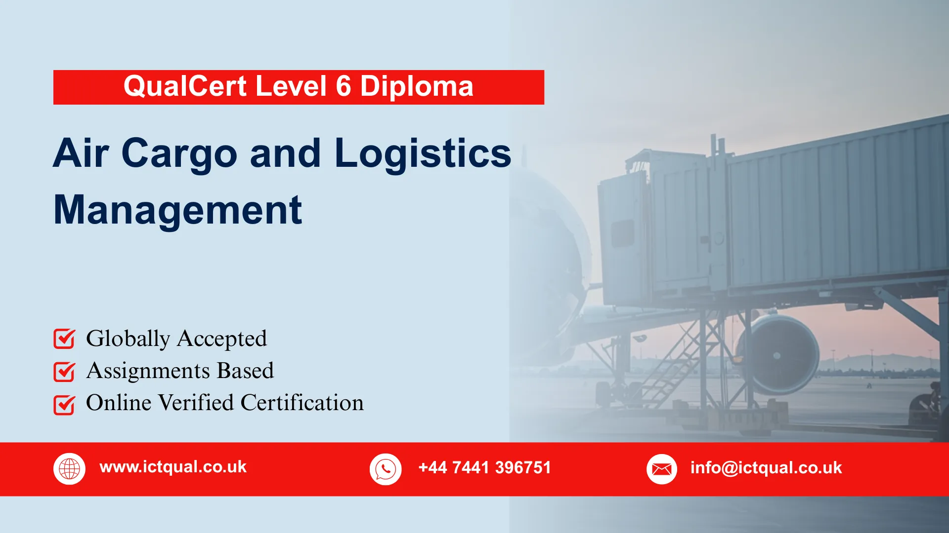 QualCert Level 6 Diploma in Air Cargo and Logistics Management