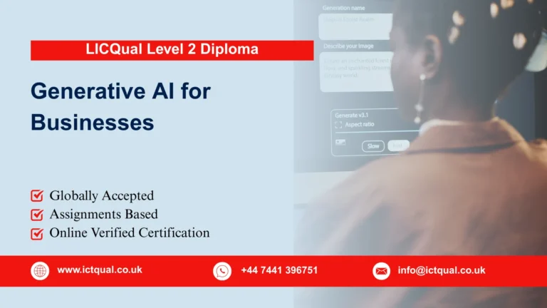 LICQual Level 2 Diploma in Generative AI for Businesses